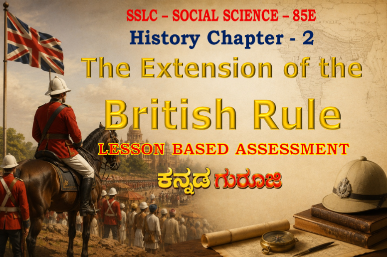 SSLC Social Science History Chapter 2 – The Extension of the British Rule | LBA Notes & Preparation